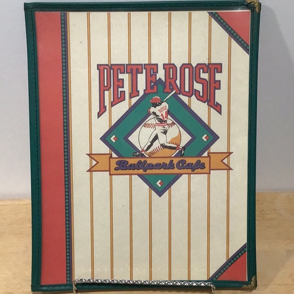 Pete Rose Cafe‎ Menu - Picture 1 of 8